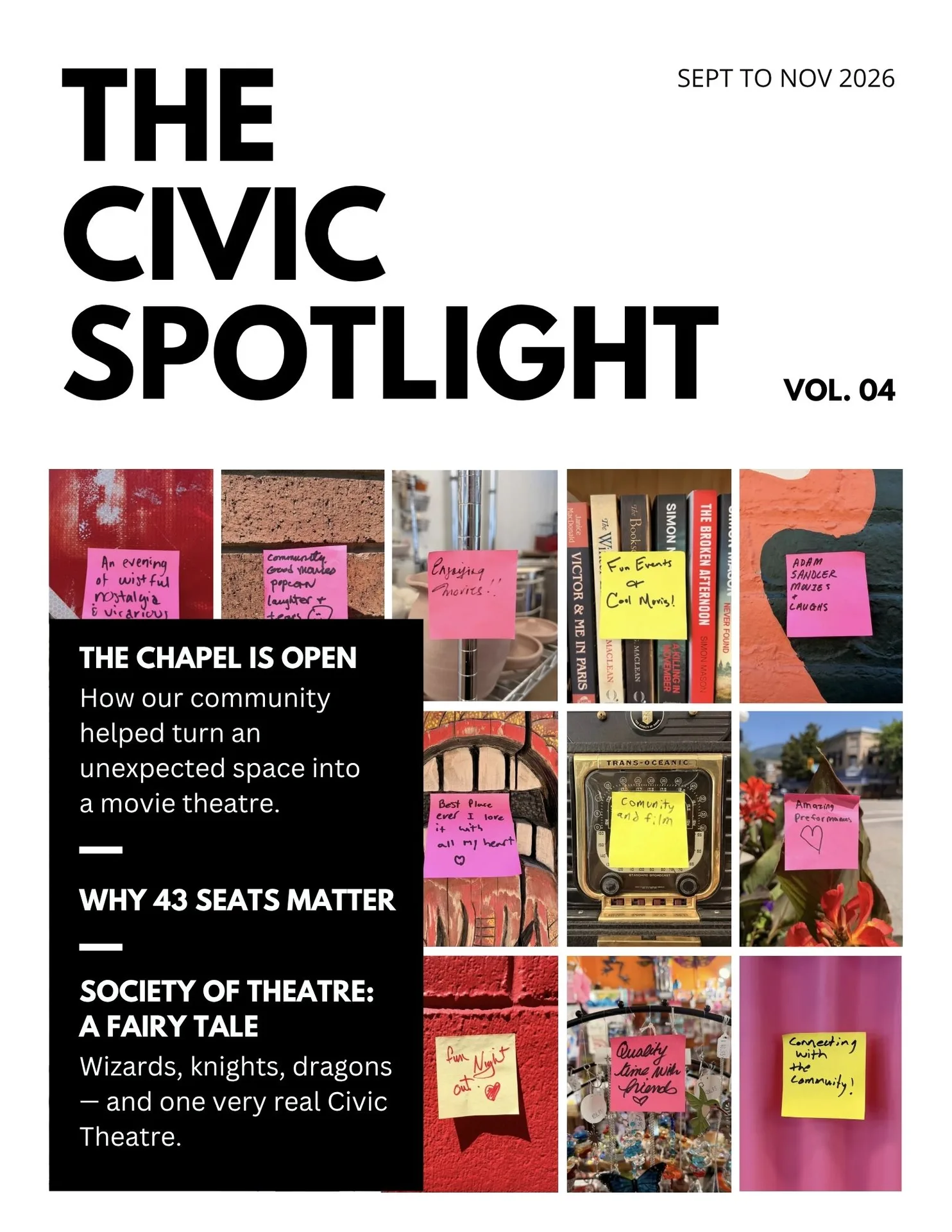 The Civic Spotlight Issue 4 cover