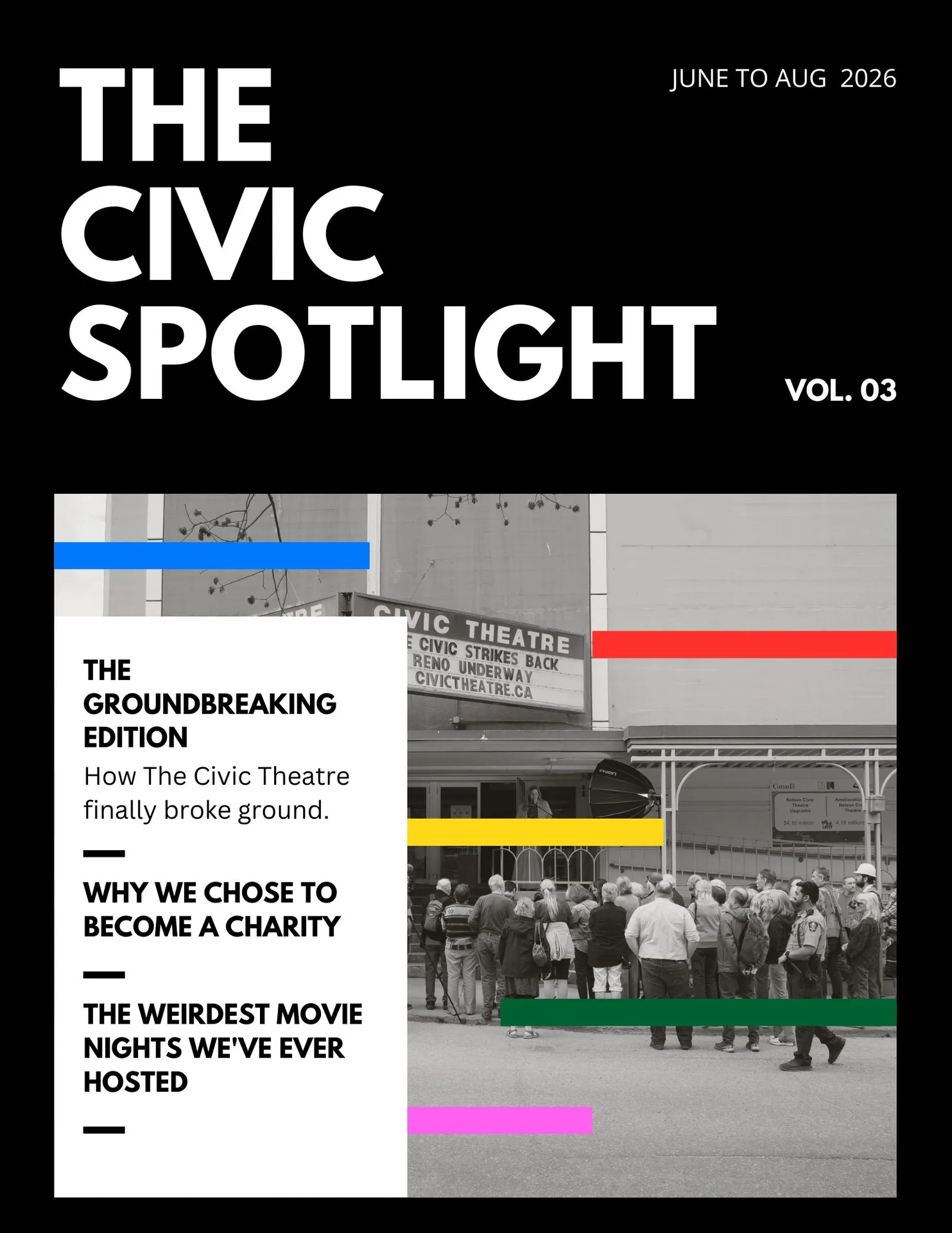 The Civic Spotlight Issue 3 cover